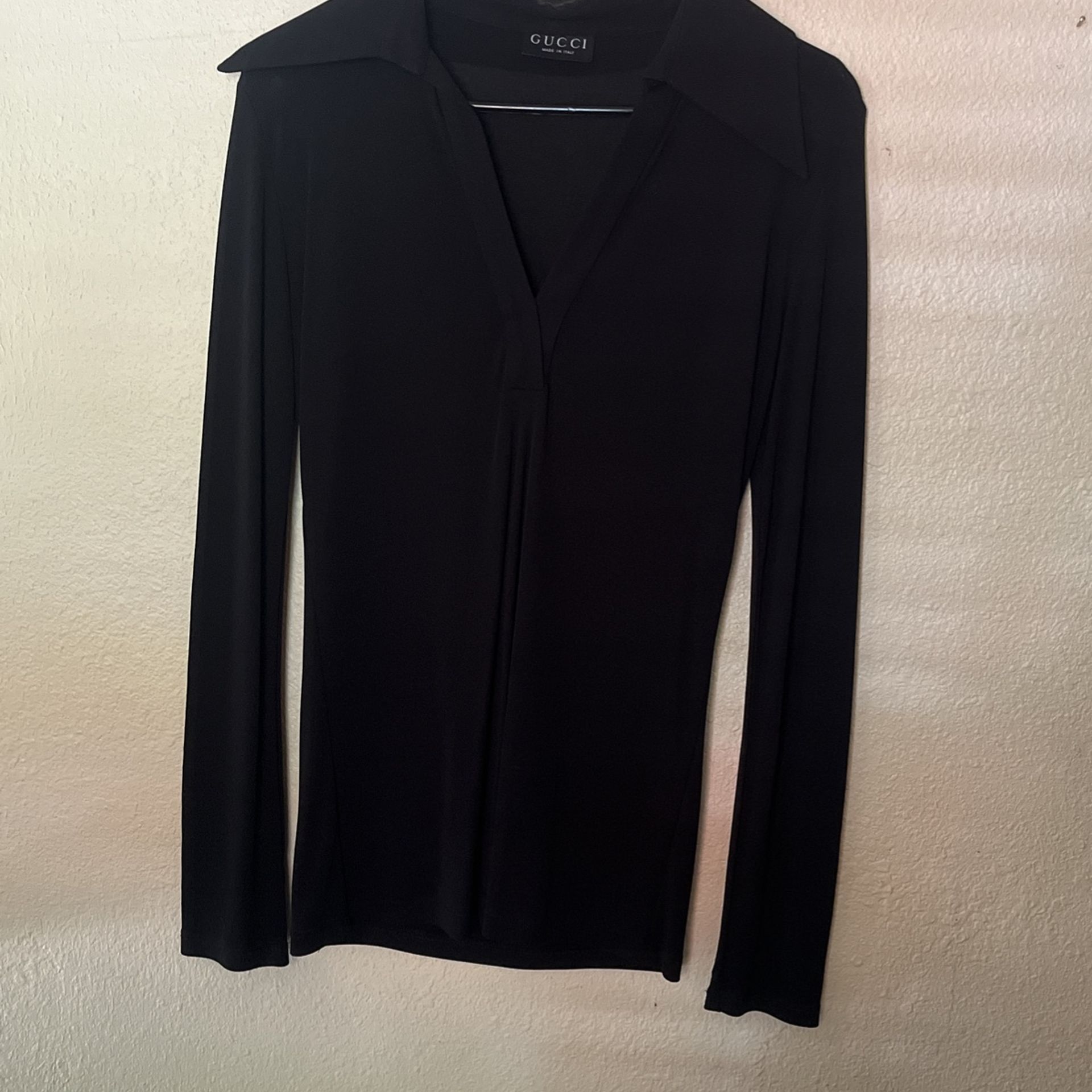 vintage Gucci women's dress Shirt 