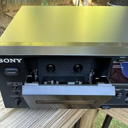 Sony TC-WE475 Dual Stereo Cassette Deck Auto Reverse Dolby Pitch Control