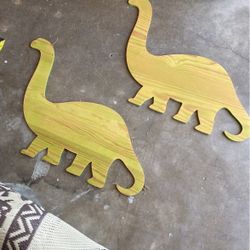 Dinosaur Wood Wall Decor