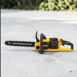 DEWALT 60v battery 
FLEXVOLT 16" Chainsaw (Tool Only)