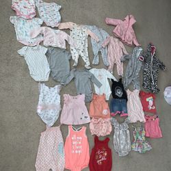 Baby girl clothes. 6/9 months