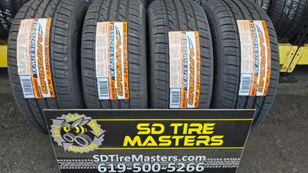 4 NEW TIRES 215/55ZR16 GRAND SPORT AS  50k Miles Warranty $300  PLUS TAX 🐝 🛞 FREE INSTALLATION 🐝 🛞