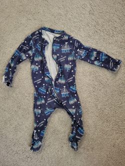 Old navy channukah infant pajama 3-6M