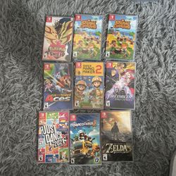 Switch Games Brand New Sealed