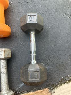 One 10lb Dumbbell