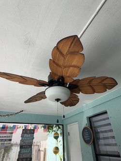 Outdoor patio ceiling fan