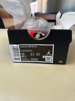 Size 2C Jordan 1 MID SE (TD)