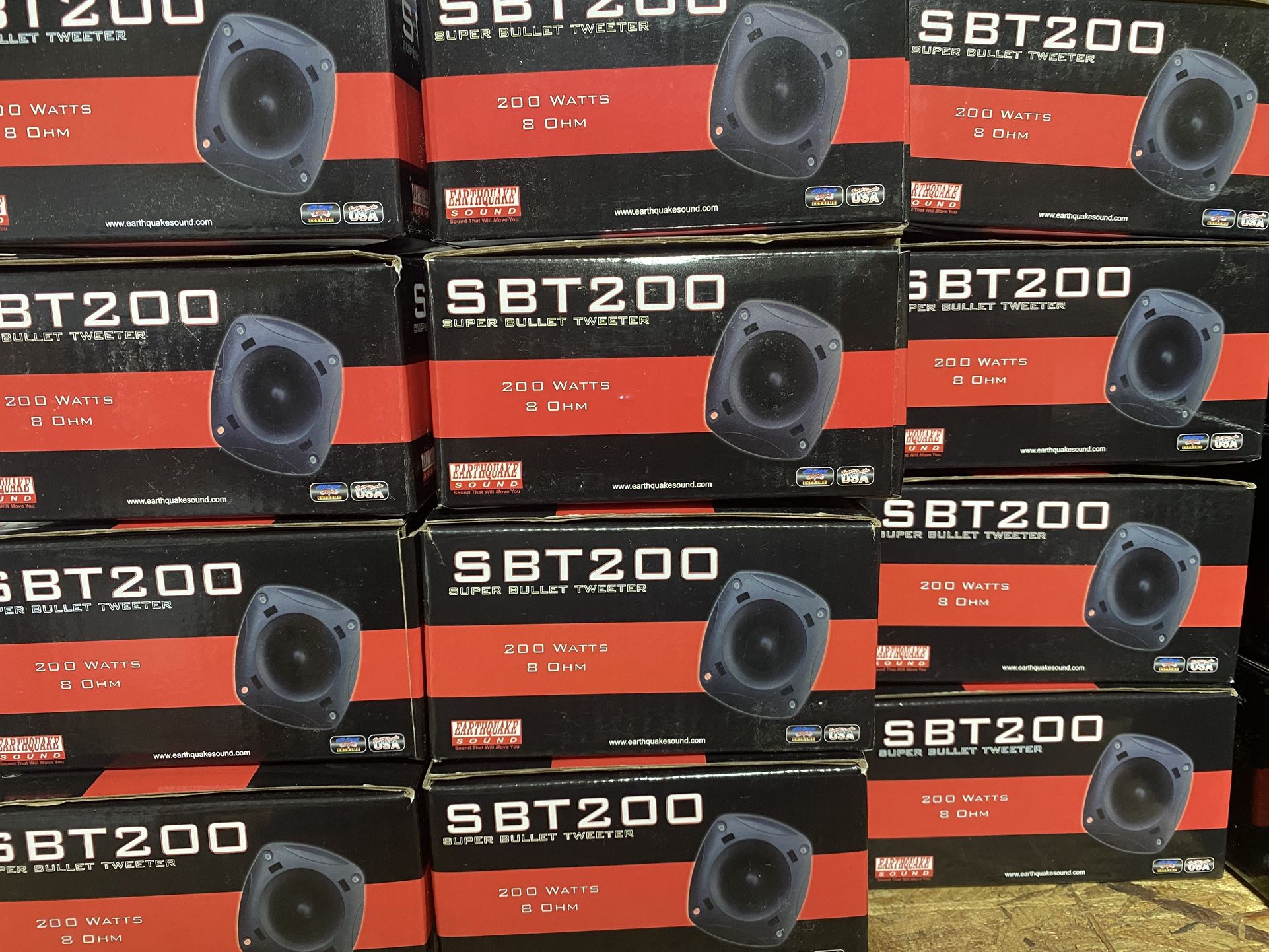 New Pair Earthquake Phenolic Bullet Tweeters