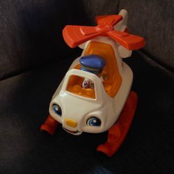 Little People Helicopter & Pilot