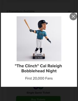 Cal Raleigh Bobblehead for Sale in Seattle, WA - OfferUp