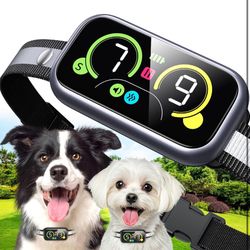 Brand New    Dog Bark Collar for Large Medium Small Dogs, Smart Barking Collar, Effective No Bark Collar with Adjustable Beep Vibration Correction Mod