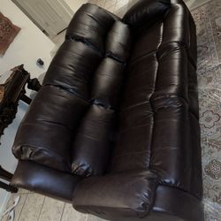 Homeelegance Double reclining Faux leather sofa