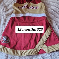 49ers Size 12 Months
