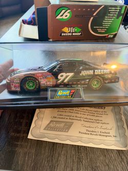 Chad Little #97 John Deere NASCAR 1:24 Diecast – Revell Collection w/ COA