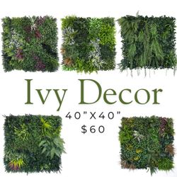 Ivy Wall Flowers Decoration Residential Commercial 