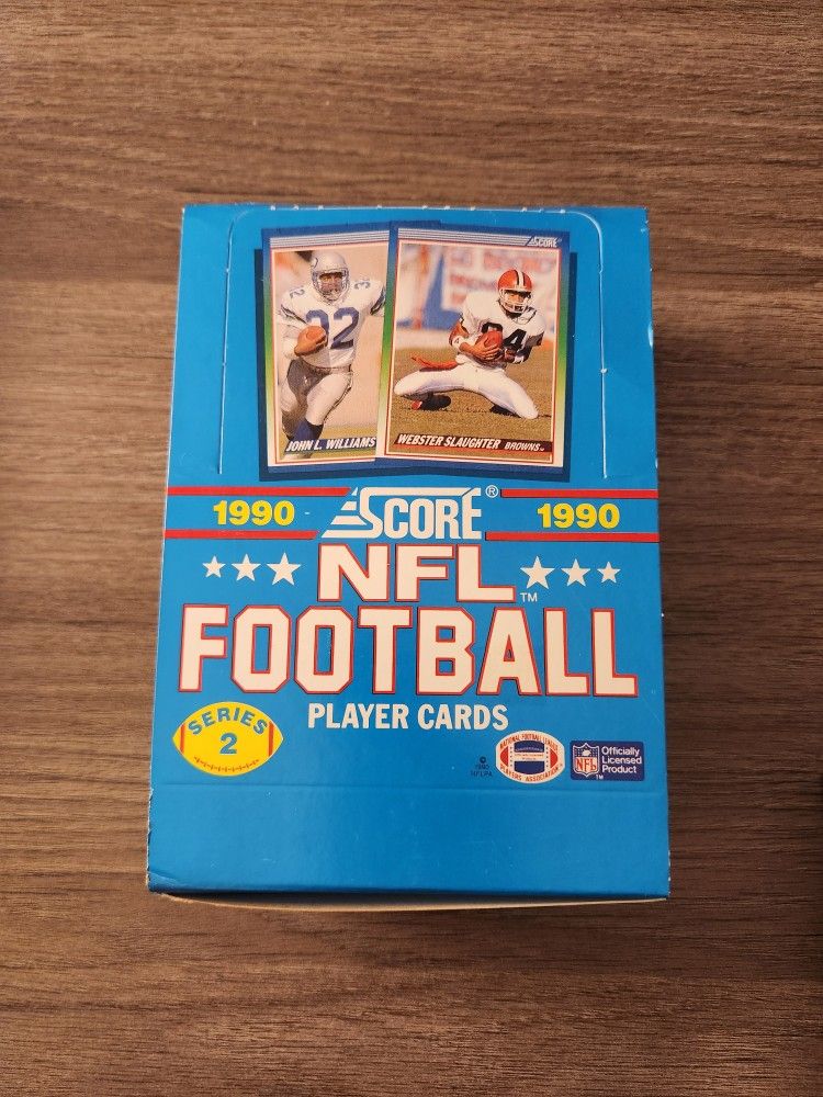 1990 Score Football Series 2 Box - 36 Total Packs