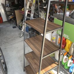 Metal And Wood Shelf