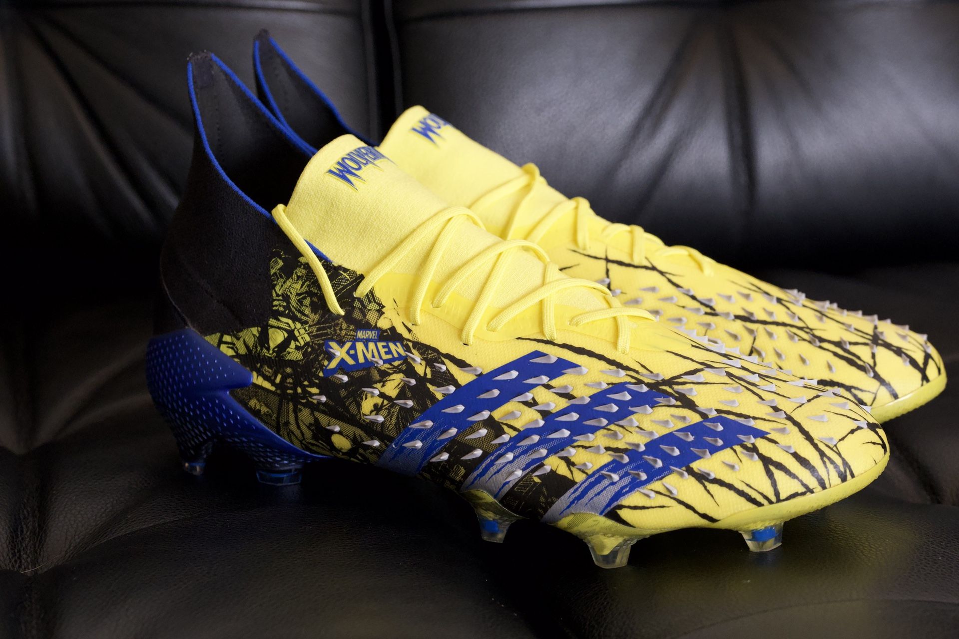 Adidas Predator FG Marvel X Men Wolverine Soccer Cleats