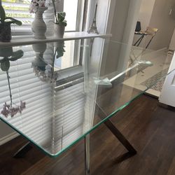 Glass Dining Table