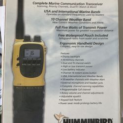 Hummingbird Set Of 2 VHF5 Radios