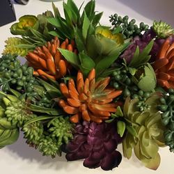 Faux Succulents