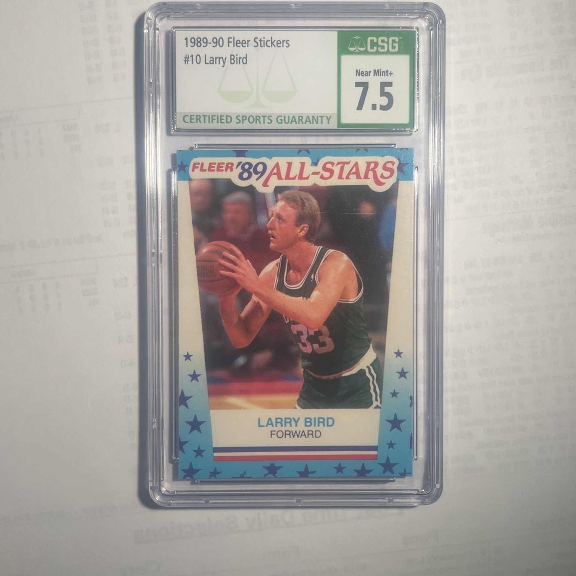 1989-90 Fleer Stickers