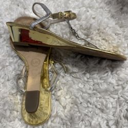 I’m letting go of some shoes I no longer wear.”