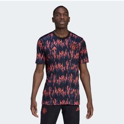 Manchester United Training Jersey Football Shirt Red Adidas Trikot Men XXL