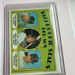 1972 Topps 1972 Rookie Stars Carlton Fisk, Cecil Cooper, Mike Garman #79 (RC)