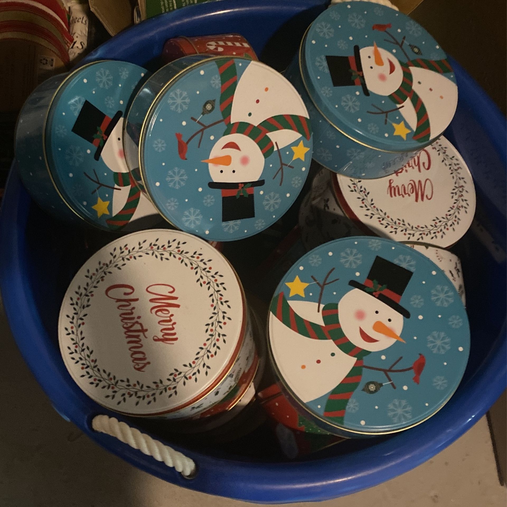Christmas Cookies Tins