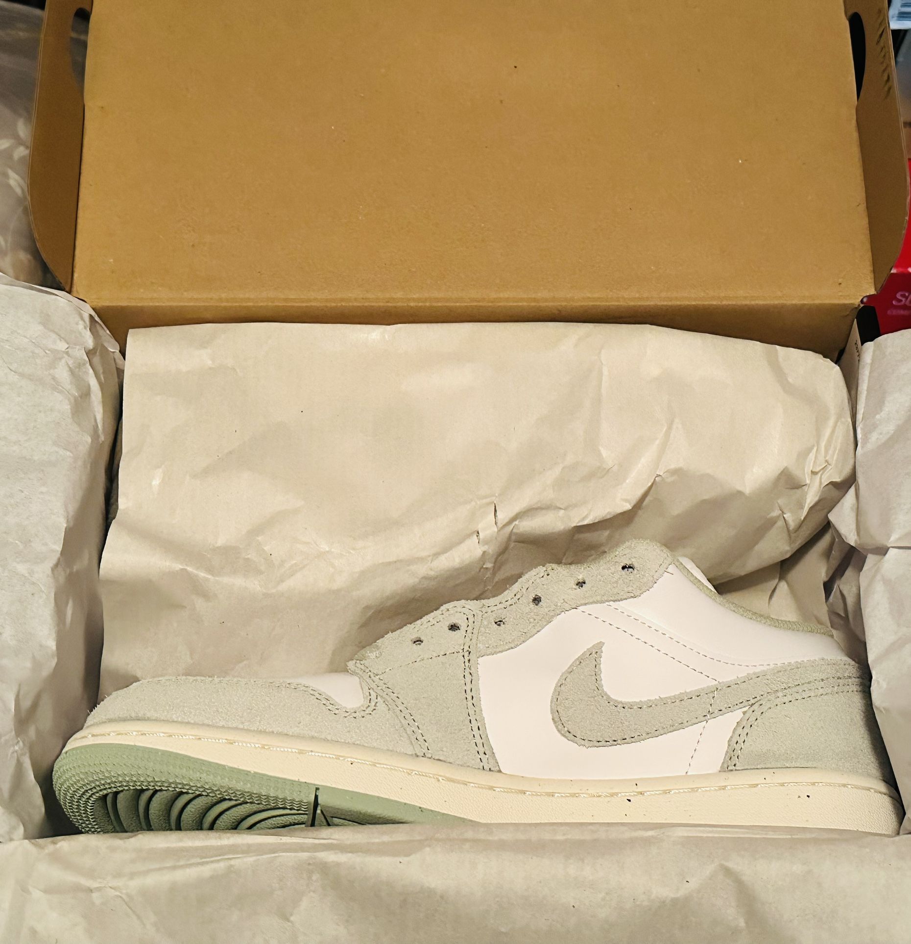 Nike Air Jordan 1 Low SE White/Seafoam-Sail