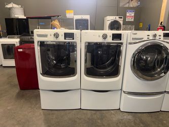 MAYTAG XL CAPACITY WASHER DRYER ELECTRIC SET FREE DELIVERY