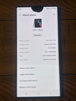 Samsung galaxy s22 ultra