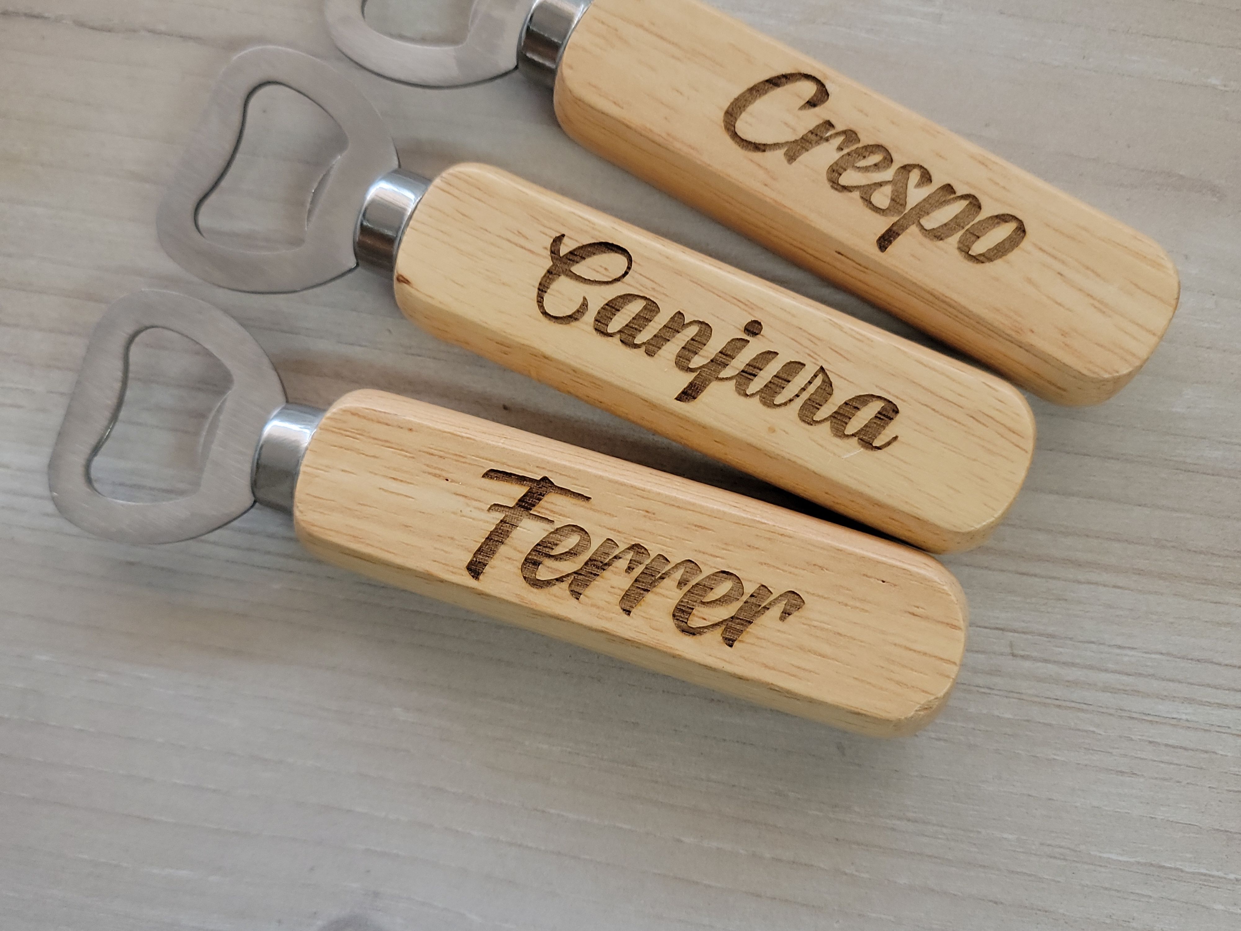 Bottle Openers Laser Engraved