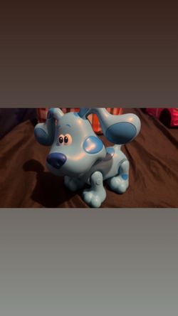 Blue Clue walking toy