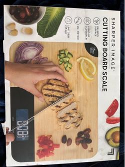 Cutting board scale
