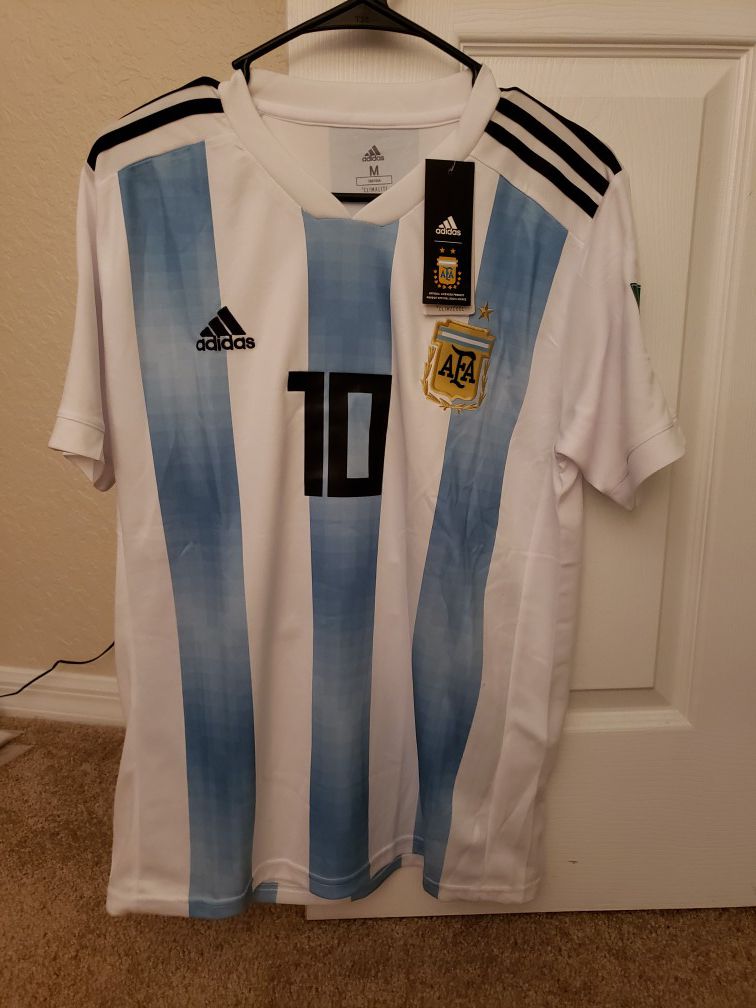 Messi Argentina Jersey Size Medium