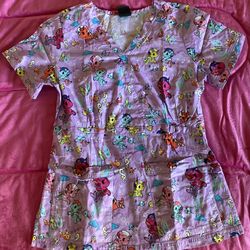 Like New Lots Of Tokidoki By Koi Scrubs