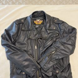 Genuine Harley-Davidson leather riding jacket