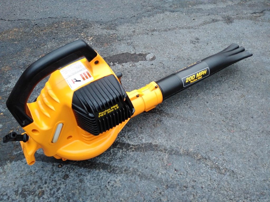 Poulan pro! Pbv 200 Le gas blower!