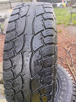 "4" 245/75/R17 All terrain tires