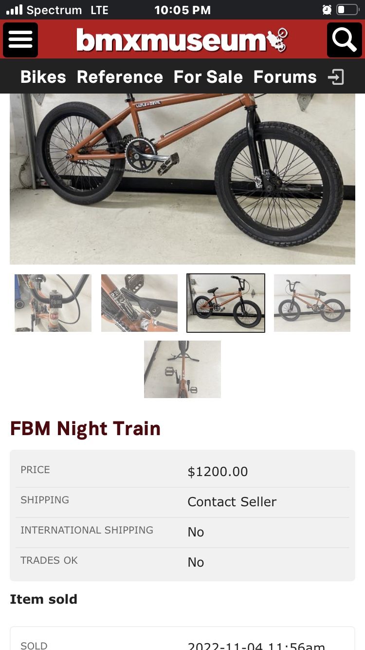 Fbm Night Train Bmx Bike for Sale in Austin, TX - OfferUp
