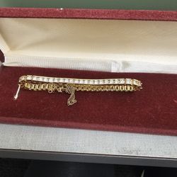 5kt Diamond Channel Eternity Bracelet 