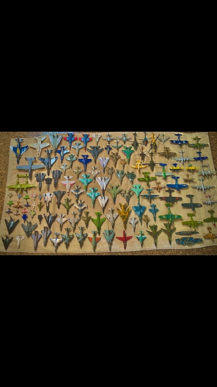 Extraordinary Diecast Airplane Collection