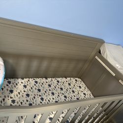 Crib + Changing Table