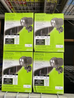 Mr Beams Outdoor UltraBright 450 Lumen Battery Powered Motion Activated Integrated LED Spotlight, Brown Mr Beams Outdoor UltraBright 450 Lumen Battery Powered Motion Activated Integrated LED Spotlight, Brown