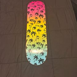 ATM Click Skateboard Deck Rainbow 8.5"
