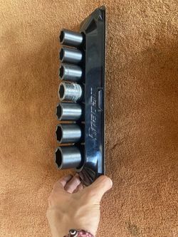 1/2” Metric Impact Socket Set