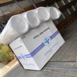 2 Ply White Toilet Paper 