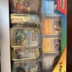 Pokemon Paldea Friend Mini Tins 5-pack